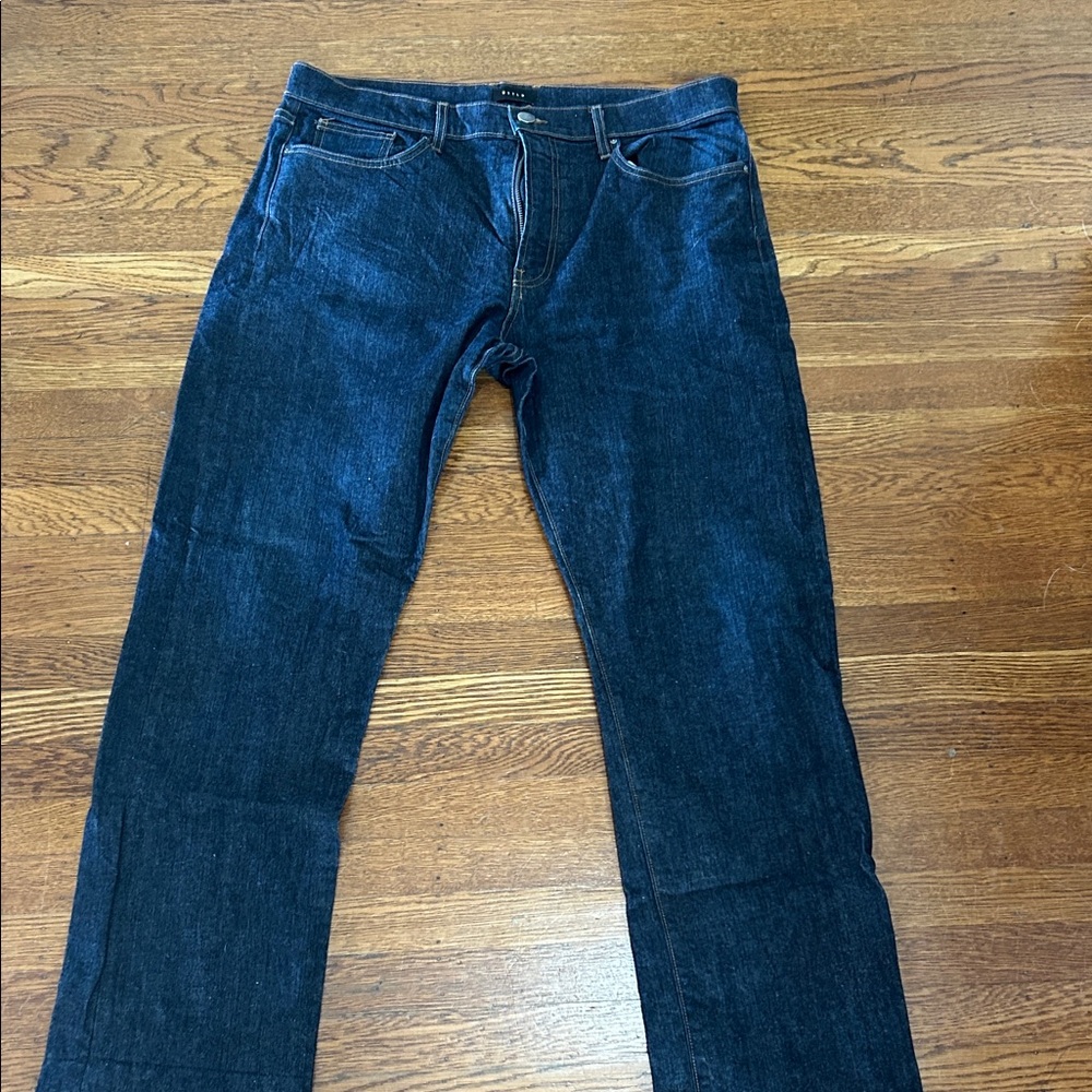 DSTLD Deep Blue Straight Jeans
